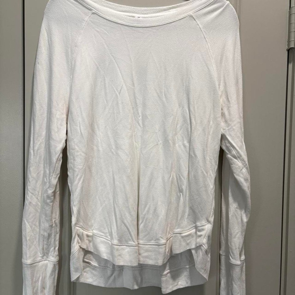 Athleta Pullover in White